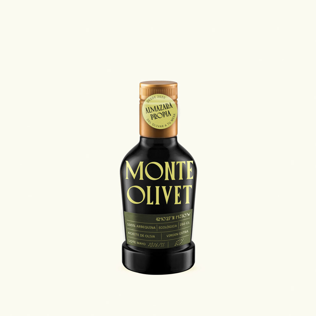 AOVE ecológico arbequina 250 ml – Cosecha temprana